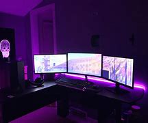 Image result for Purple Gaming Room