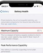 Image result for iPhone Maximum Battery Capacity