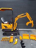 Image result for Different Attachments for Mini Excavators