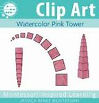 Image result for Pink Tower Clip Art