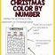 Image result for Color by Number Christmas Slide