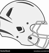 Image result for White Football Helmet Clip Art