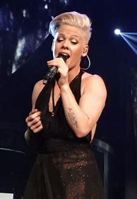 Image result for Pink Singer Hair Cuts