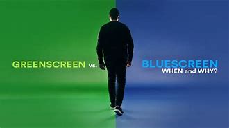 Image result for Greenscreen Vs. Blue Screen