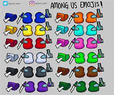 Image result for Among Us Keyboard Emoticons