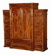 Image result for Solid Wood Armoire Wardrobe