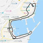 Image result for Circuit De Monaco Map