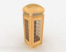 Image result for Modern Phonebooth 3D Wooden