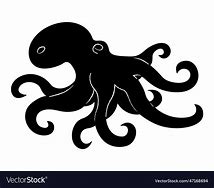 Image result for Octopus Silhouette