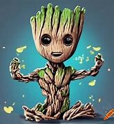Image result for Cute Baby Groot Drawing