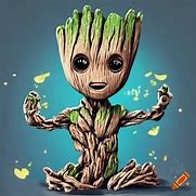 Image result for Groot Silhouette