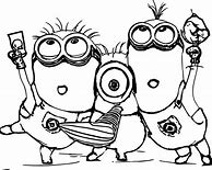 Image result for Minion Colouring Ins