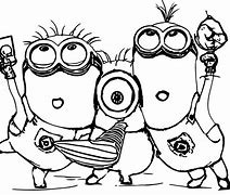 Image result for Minion Coloring Sheets