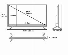 Image result for Outside Dimensions Flat Screen TV