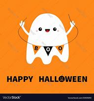 Image result for Ghost Holding Bunting Boo