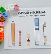 Image result for Measure Pencil with Cubes