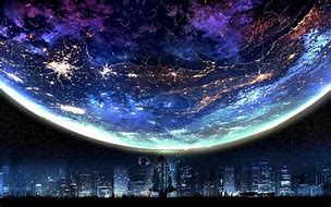 Image result for Aesthetic Galaxy Anime