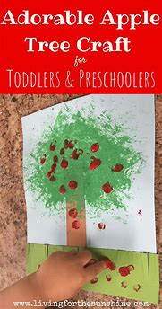 Image result for Apple Tree Craft for Mtoddlers