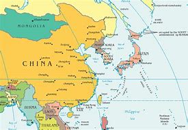 Image result for Japan East Asia Map