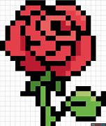 Image result for Rose Pixel Art