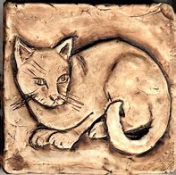 Image result for Egyptian Cat Mosaic