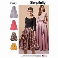 Image result for Simplicity Maxi Skirt Pattern