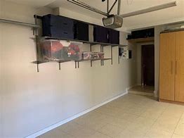 Image result for Wall Mounted Garage Storage Shelves