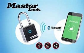 Image result for Master Lock Bluetooth Padlock