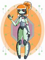 Image result for Robot Girl Design