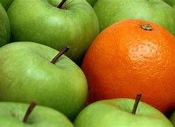 Image result for Like Comparing Apples and Oranges