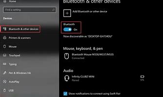Image result for Bluetooth Settings T100 without Touch