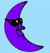 Image result for Moon with Sunglasses
