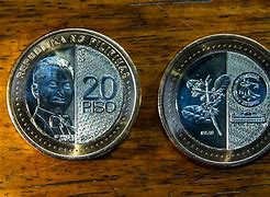 Image result for New 20 Peso Coin