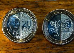 Image result for 20 Peso Coin Philippines
