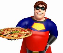 Image result for Superhero Pizza Clip Art