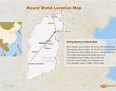Image result for Wutai Mountain Map