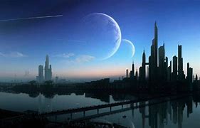 Image result for Futuristic Industrial Planet Wallpaper