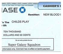 Image result for Fill in Blank Cashier Check Template