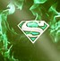 Image result for Green Superman Logo