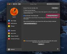 Image result for Change Screen Time Passcode Mac