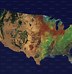 Image result for North America Topographic Map