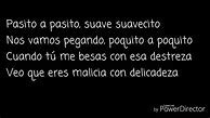 Image result for Pasito Letra