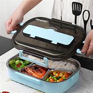 Image result for Stainless Steel Thermos Bento Lunch Box