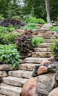 Image result for Stone Walkway Ideas