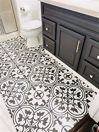 Image result for Black and White Bathroom Floor Tile