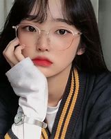 Image result for Korean Ulzzang Girl with Glasses