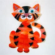 Image result for Fused Glass Cat