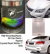 Image result for Toyota White Pearl Paint