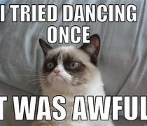 Image result for Dancing I Hate It Meme