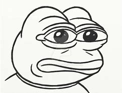 Image result for Pepe Frog Meme Face